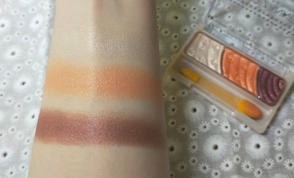 トーンアップアイシャドウ/CEZANNE/アイシャドウパレットを使ったクチコミ（3枚目）