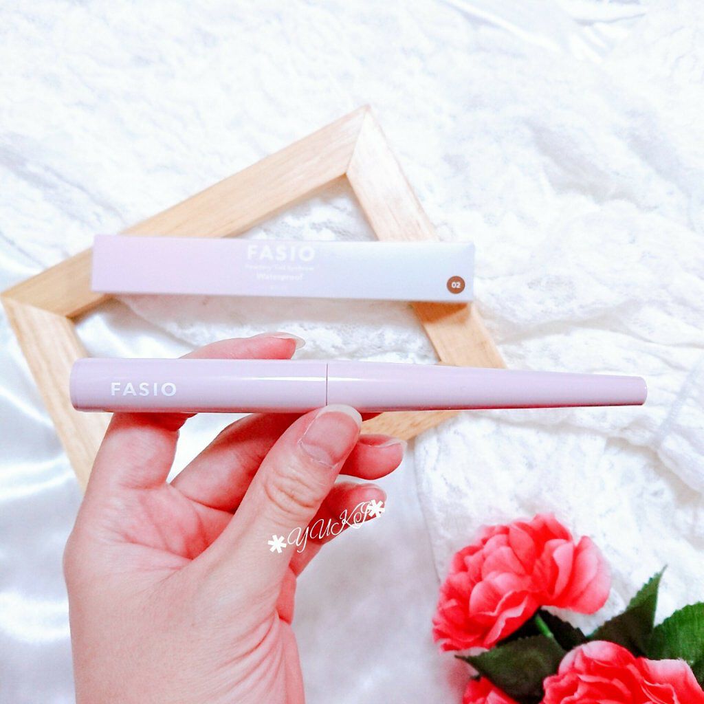 パウダリーティント アイブロウ/FASIO/眉ティントを使ったクチコミ（2枚目）