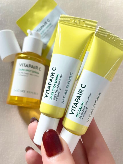 ビタペアC 集中美容液スペシャルセット/ネイチャーリパブリック/美容液を使ったクチコミ(1枚目)