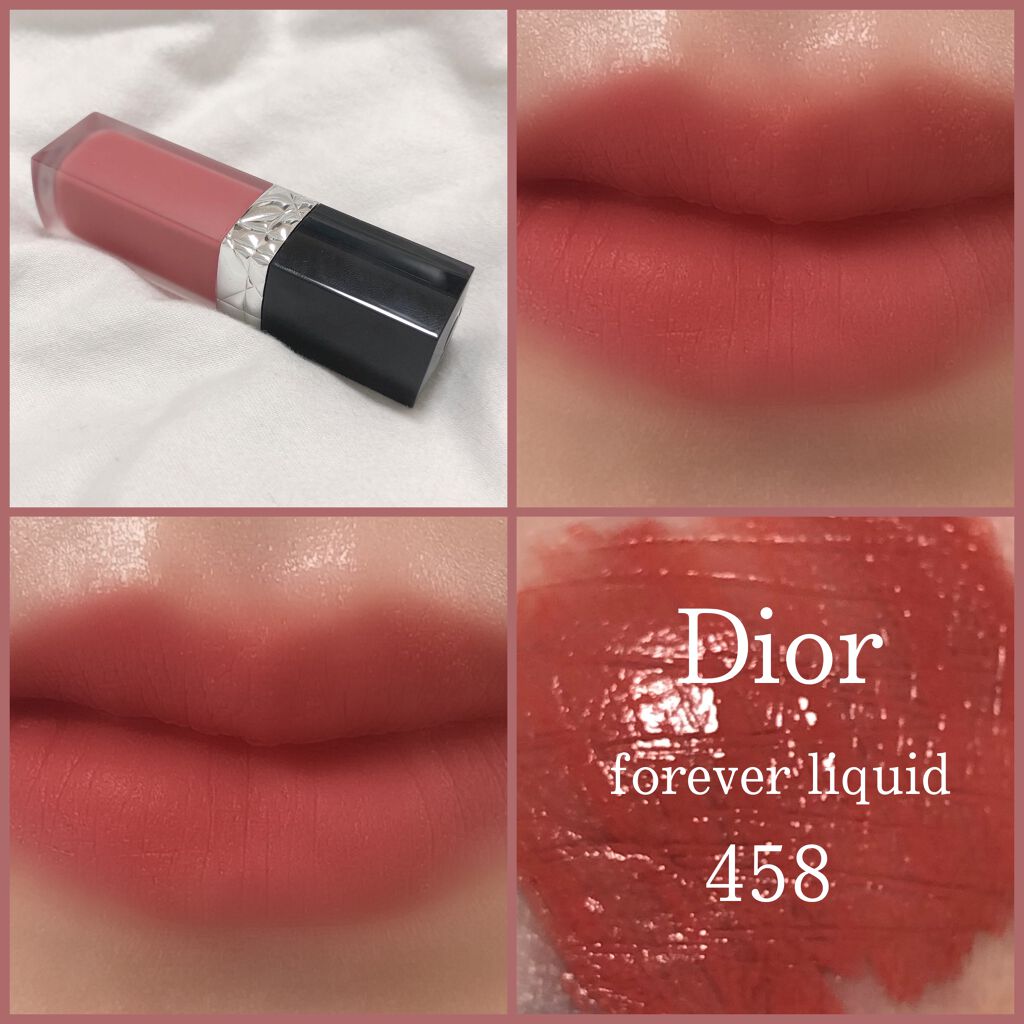 ルージュ ディオール フォーエヴァー リキッド/Dior/口紅を使ったクチコミ(1枚目)