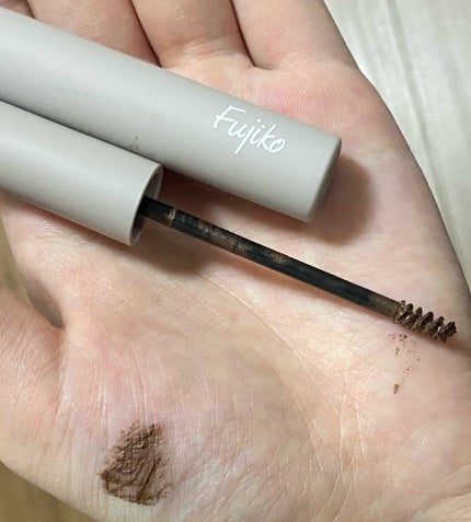 麗しマスカラ 02 ニュアンスブラウン/Fujiko/マスカラを使ったクチコミ(1枚目)