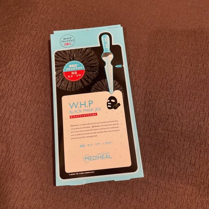 W.H.P ブラックマスク JEX/MEDIHEAL/シートマスク・パックを使ったクチコミ(1枚目)