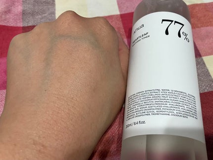 ドクダミ 77 スージングトナー/Anua/化粧水を使ったクチコミ(6枚目)