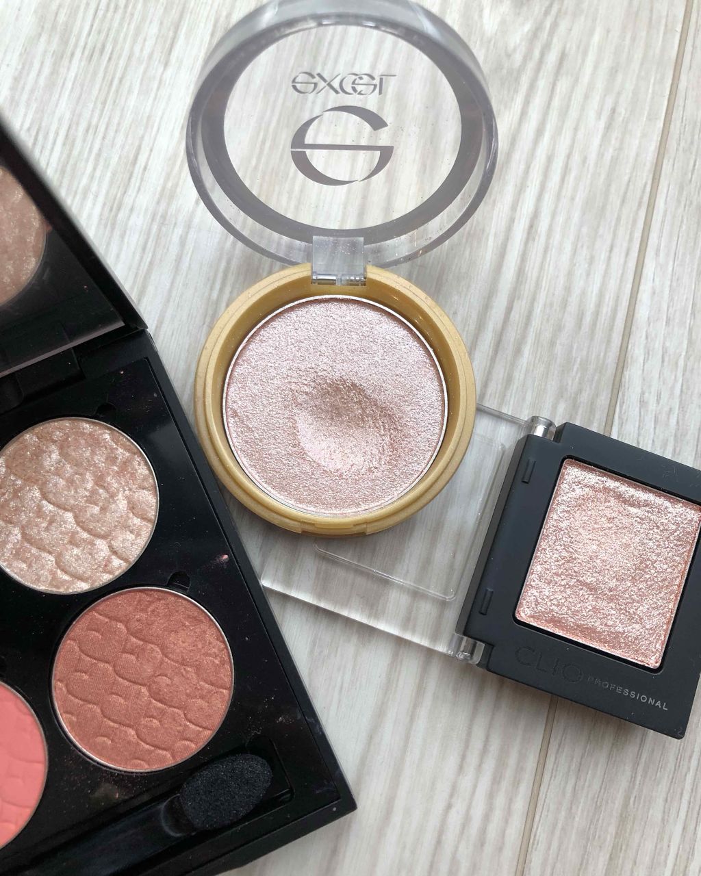 シャイニーシャドウ N/excel/単色アイシャドウを使ったクチコミ（1枚目）