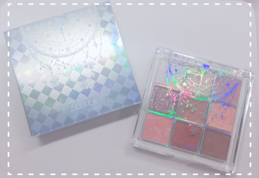 クォーツ 9色アイシャドウパレット(ドリームランドアイシャドウ)/ZEESEA/アイシャドウパレットを使ったクチコミ（1枚目）