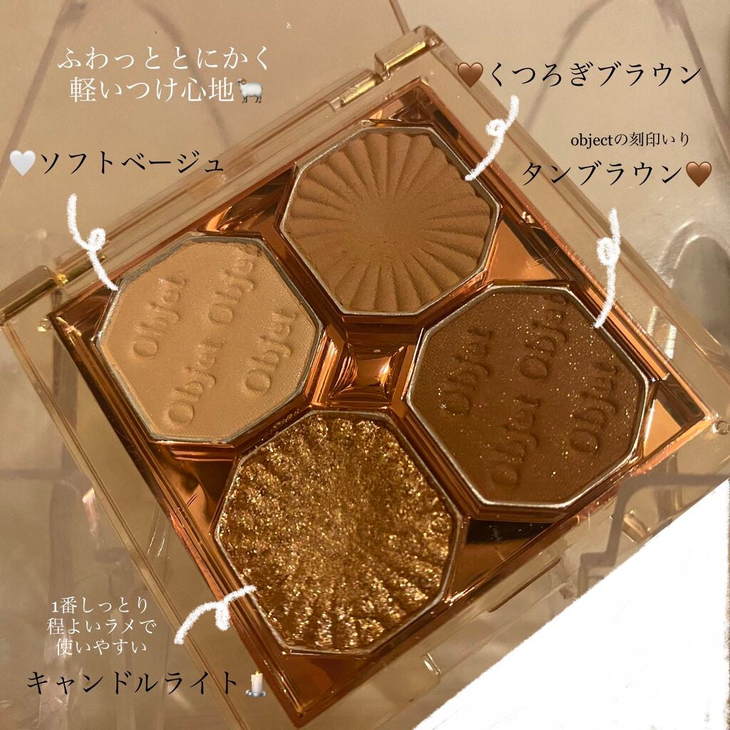 プレイカラーアイズ ミニオブジェ/ETUDE/アイシャドウパレットを使ったクチコミ(2枚目)