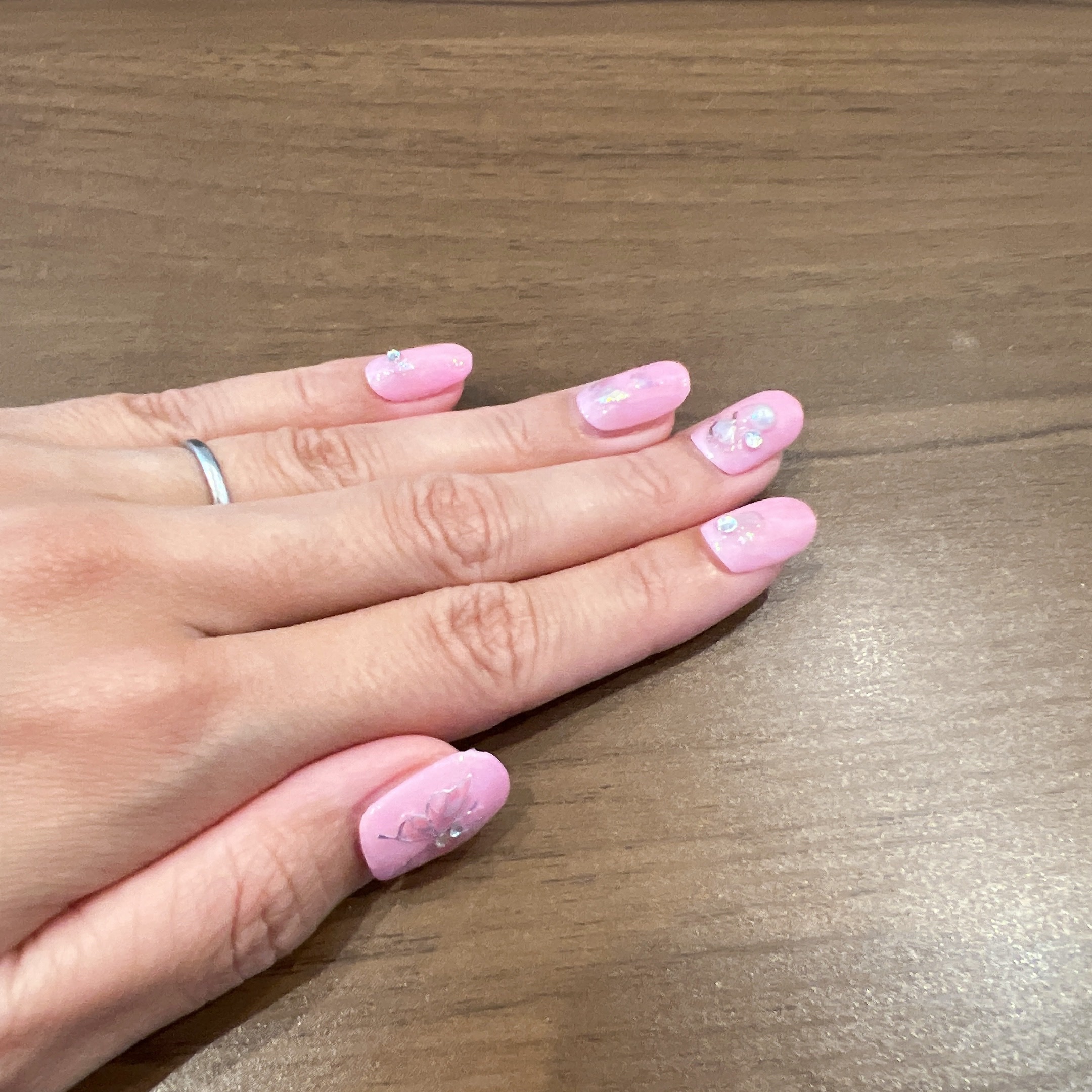 LAMUSE　ラミューズ　ネイルシール/ビー・エヌ/ネイルシールを使ったクチコミ（3枚目）