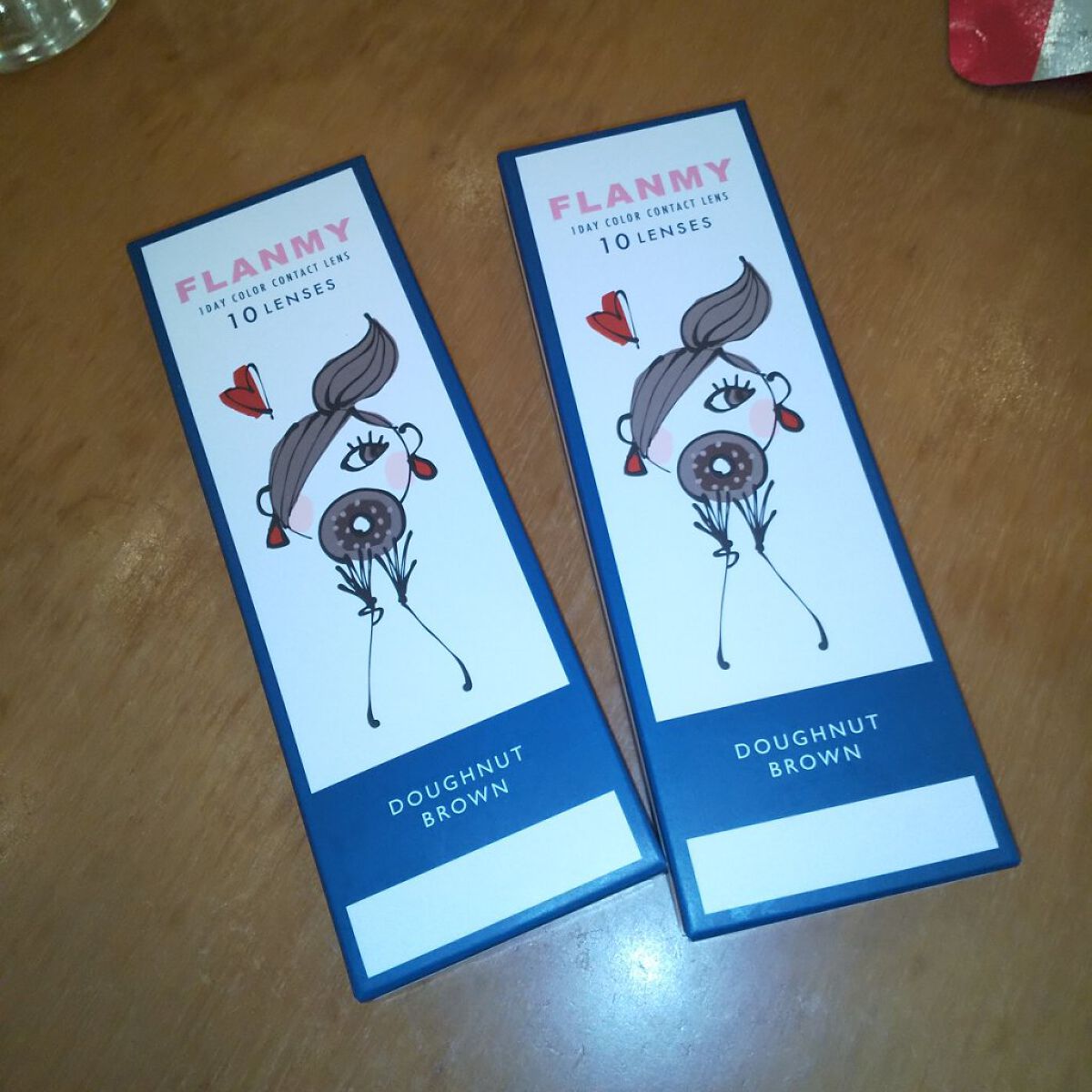 FLANMY 1day ドーナツブラウン/FLANMY/ワンデー（１DAY）カラコンを使ったクチコミ（2枚目）