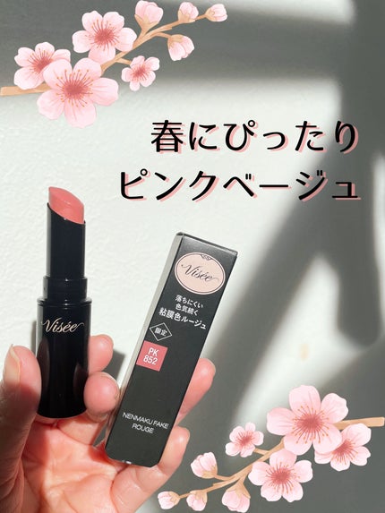 ネンマクフェイク ルージュ/Visée/口紅を使ったクチコミ(1枚目)