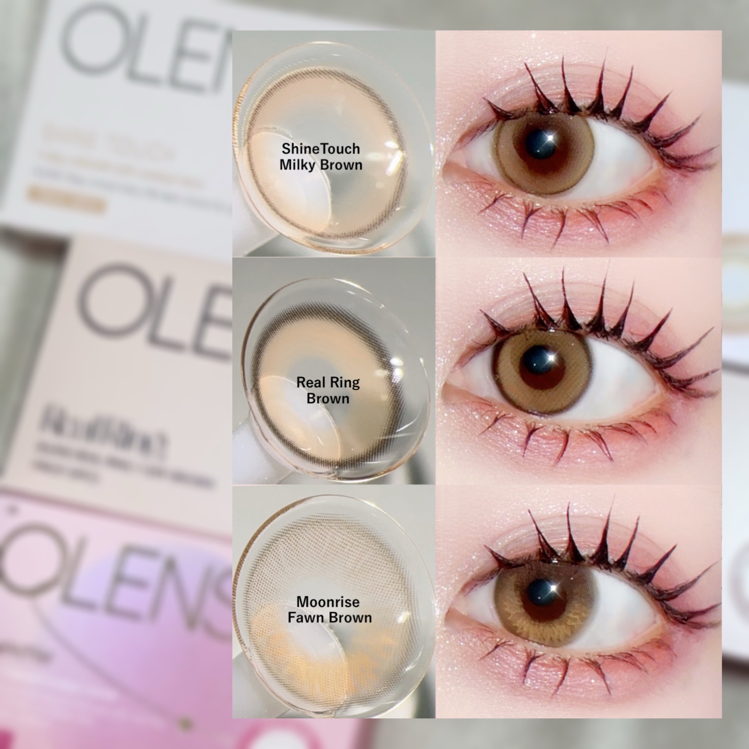 Real Ring 1day/OLENS/ワンデー（１DAY）カラコンを使ったクチコミ（2枚目）