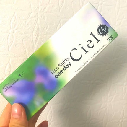 ネオサイトワンデー シエルUV/Aire/ワンデー(1DAY)カラコンを使ったクチコミ(1枚目)