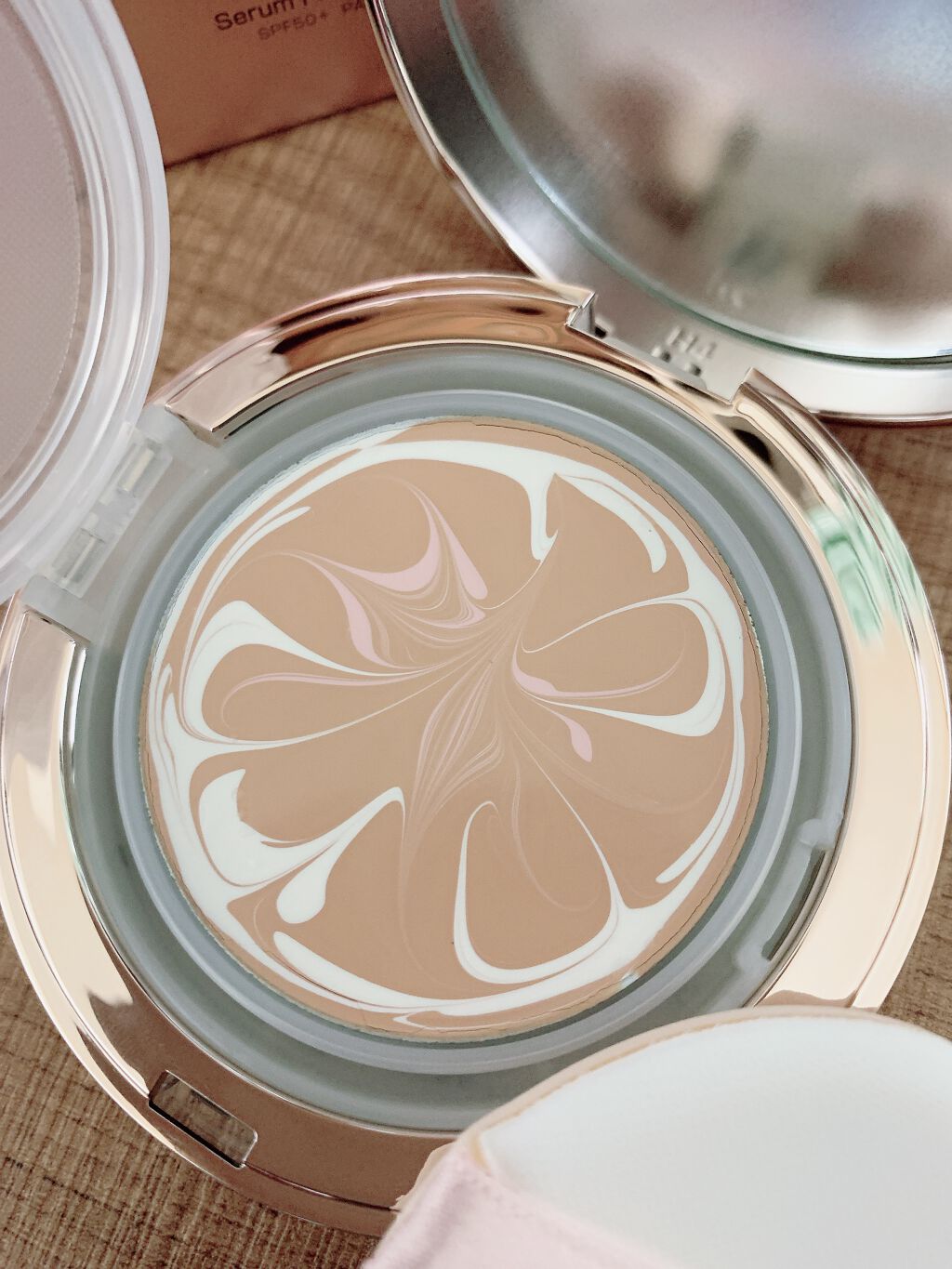 Serum foundation/ECLAS/クリーム・エマルジョンファンデーションを使ったクチコミ（2枚目）