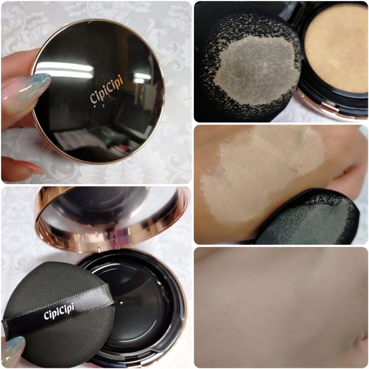 シピシピ フィットスキンクッション/CipiCipi/クッションファンデーションを使ったクチコミ(3枚目)