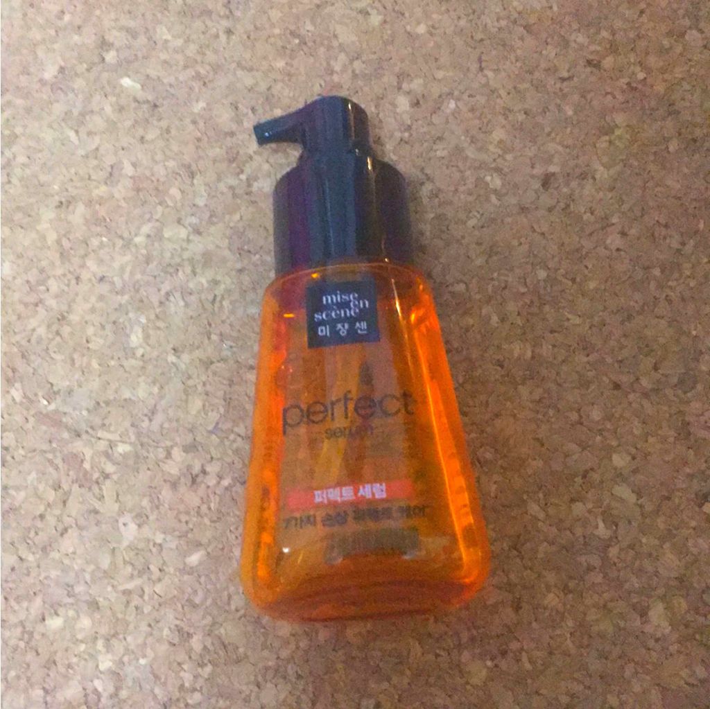 パーフェクト セラム オリジナル/miseenscene/ヘアオイルを使ったクチコミ(1枚目)