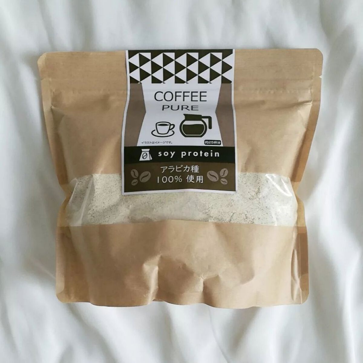 COFFEE PURE（ソイプロテイン）/ピュアパートナー/ソイプロテインを使ったクチコミ（1枚目）