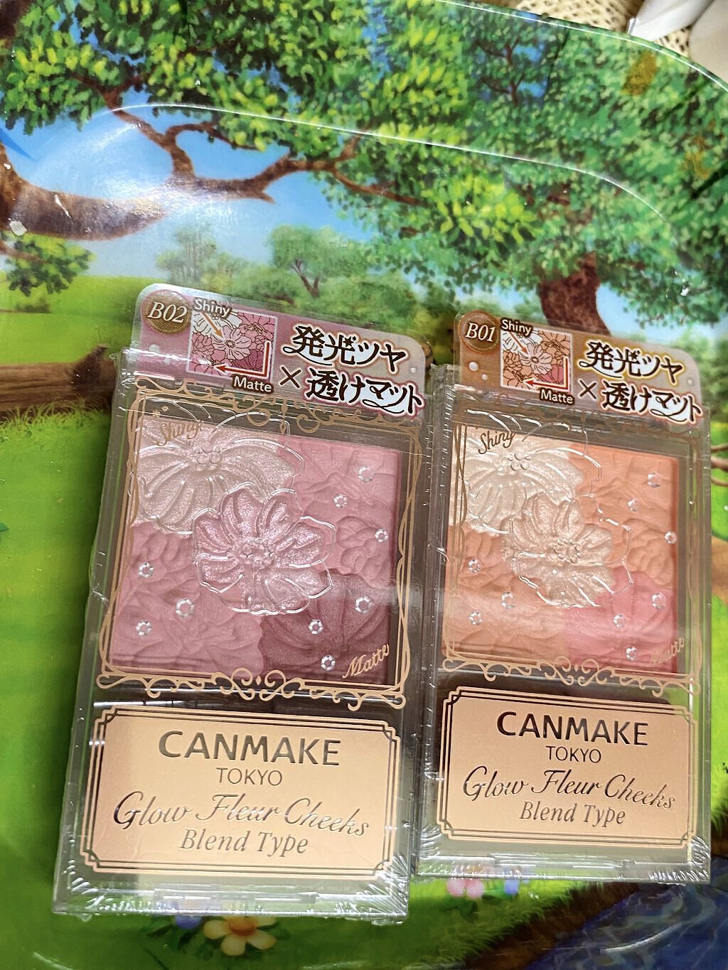 グロウフルールチークス/キャンメイク/パウダーチークを使ったクチコミ（2枚目）