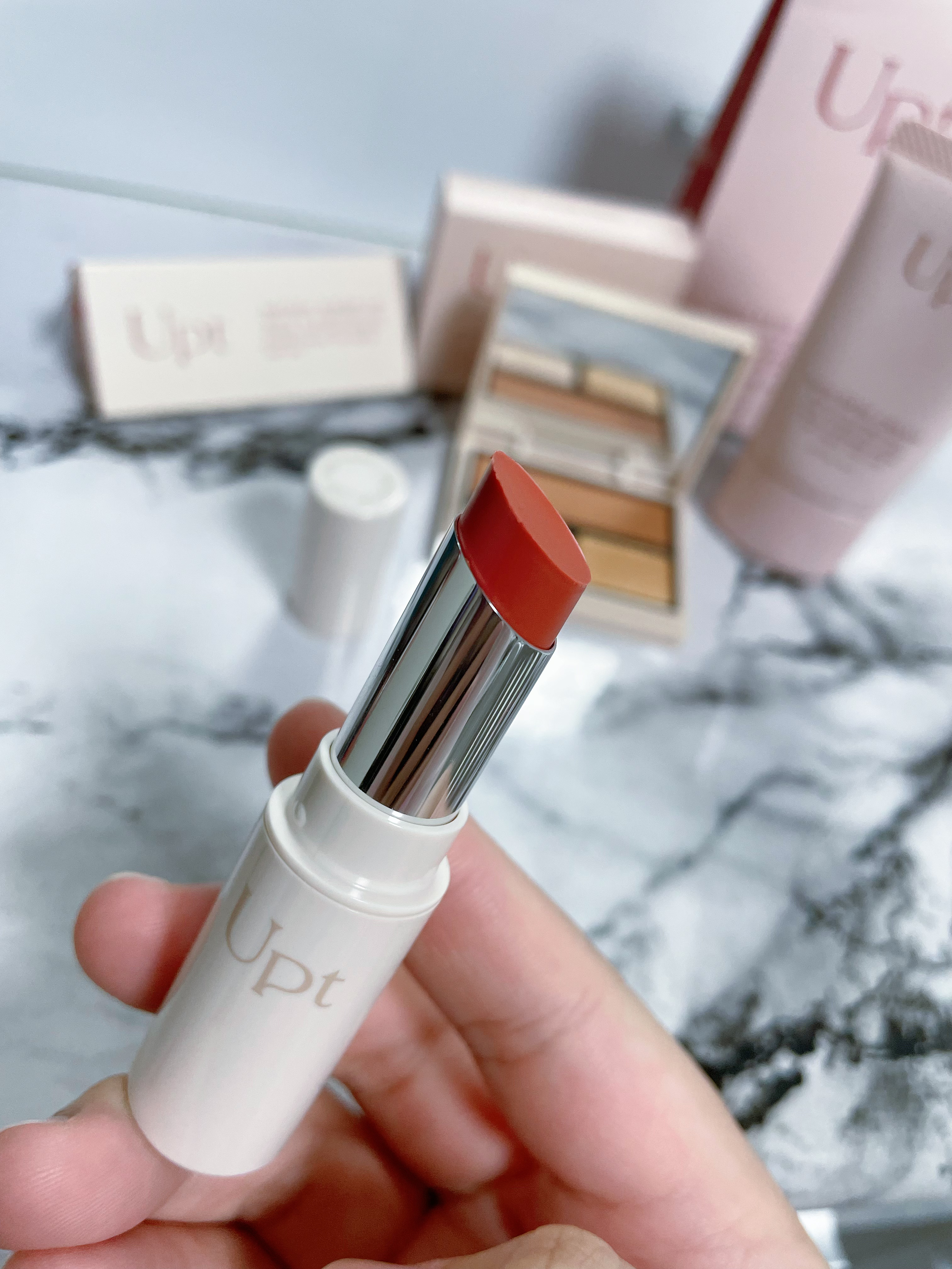 Upt WATERY SHEER LIP  02 ペールドロップ/Upt/口紅を使ったクチコミ（3枚目）