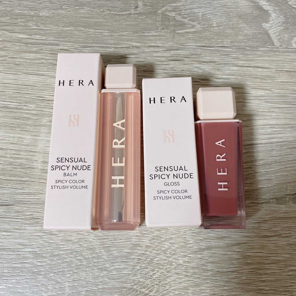 センシュアルスパイシーヌードバーム/HERA/口紅を使ったクチコミ（1枚目）