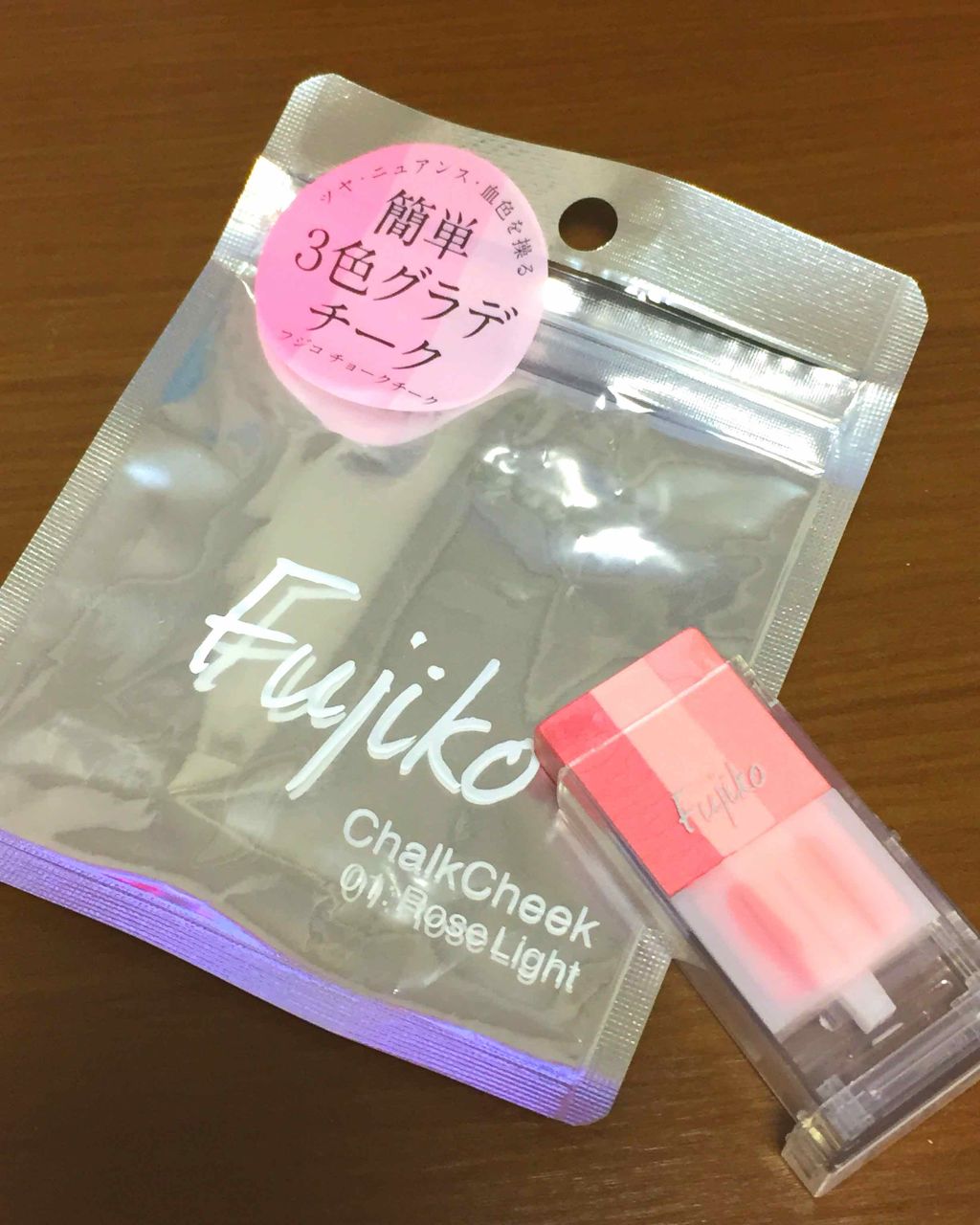 フジコチョークチーク/Fujiko/ジェル・クリームチークを使ったクチコミ(1枚目)