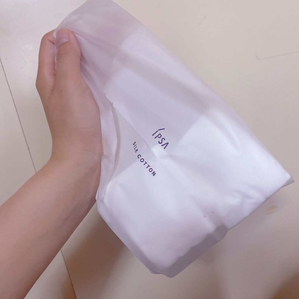 シルクコットン/IPSA/コットンを使ったクチコミ(1枚目)