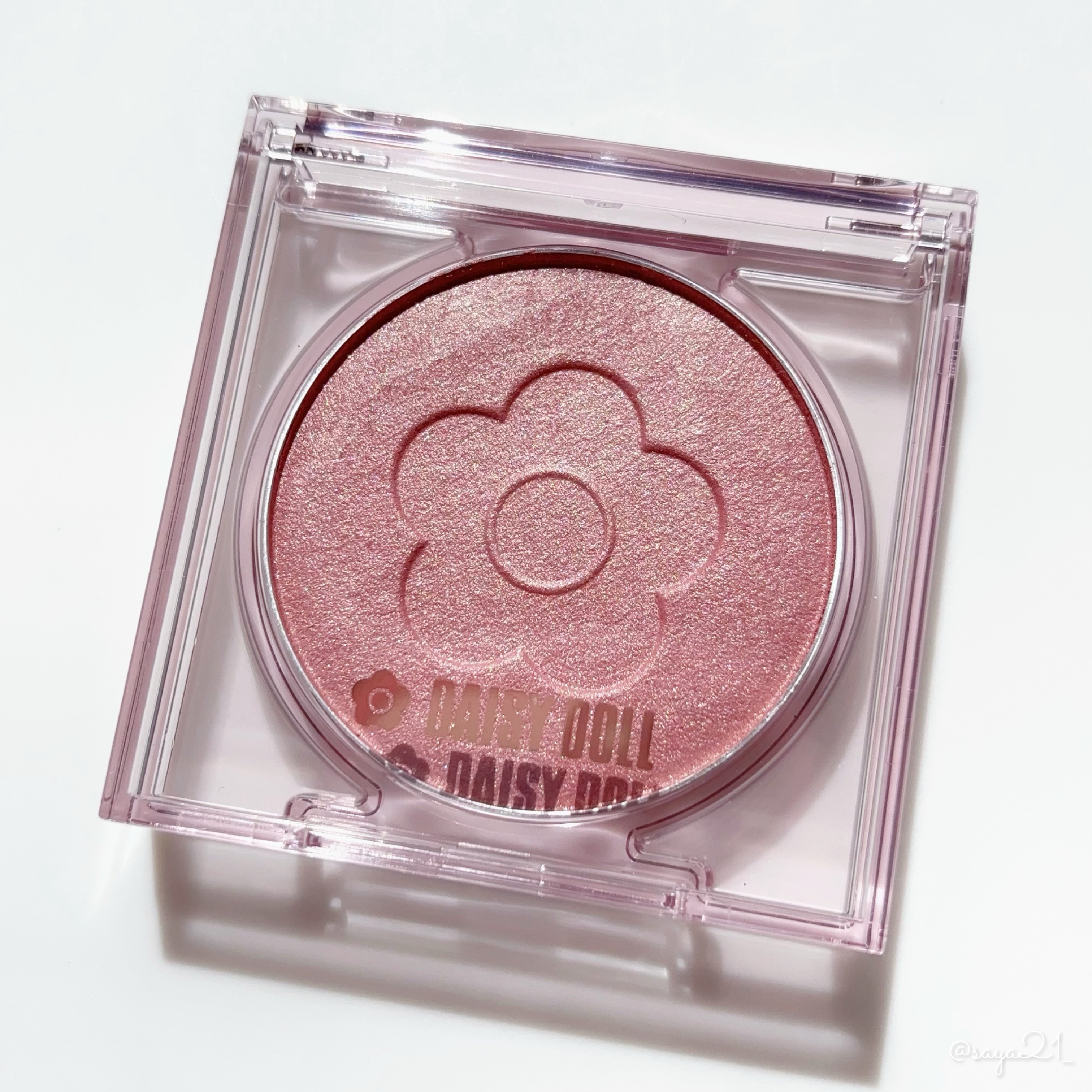 デイジードール パウダー ブラッシュ ブルーム/DAISY DOLL by MARY QUANT/パウダーチークを使ったクチコミ（1枚目）