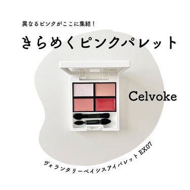 ヴォランタリーベイシス アイパレット/Celvoke/パウダーアイシャドウを使ったクチコミ（1枚目）