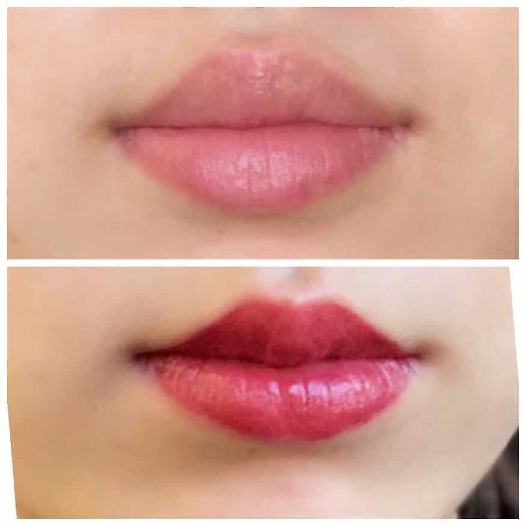 GUCCI beauty ラグジュリアスモイスチャーリッチリップスティックのクチコミ「 #メイク写真  #映えコスメ  #はじめての投稿 
最近一番お気に入りの、
GUCCIのモイ.....」（2枚目）