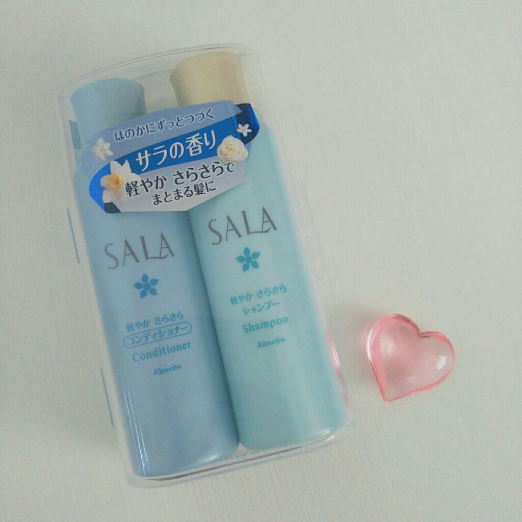 シャンプー／ヘアコンディショナー 軽やかさらさら(サラの香り)/SALA/市販シャンプーを使ったクチコミ（1枚目）