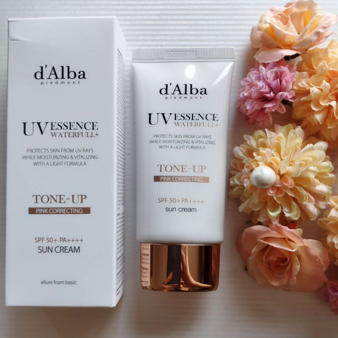 ウォータフルトーンアップサンクリーム/ダルバ/日焼け止めクリームを使ったクチコミ(1枚目)