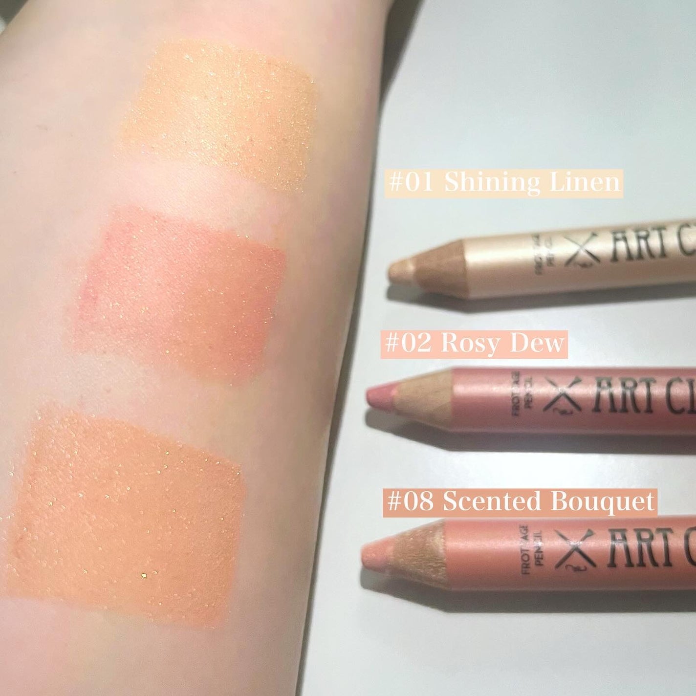 アートクラス フロッタージュペンシル/too cool for school/スティックアイシャドウを使ったクチコミ(3枚目)