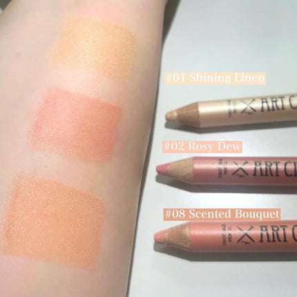 アートクラス フロッタージュペンシル/too cool for school/スティックアイシャドウを使ったクチコミ(3枚目)