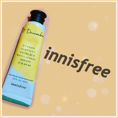 チェジュライフ パフュームド ハンドクリーム N/innisfree/ハンドクリームを使ったクチコミ（1枚目）