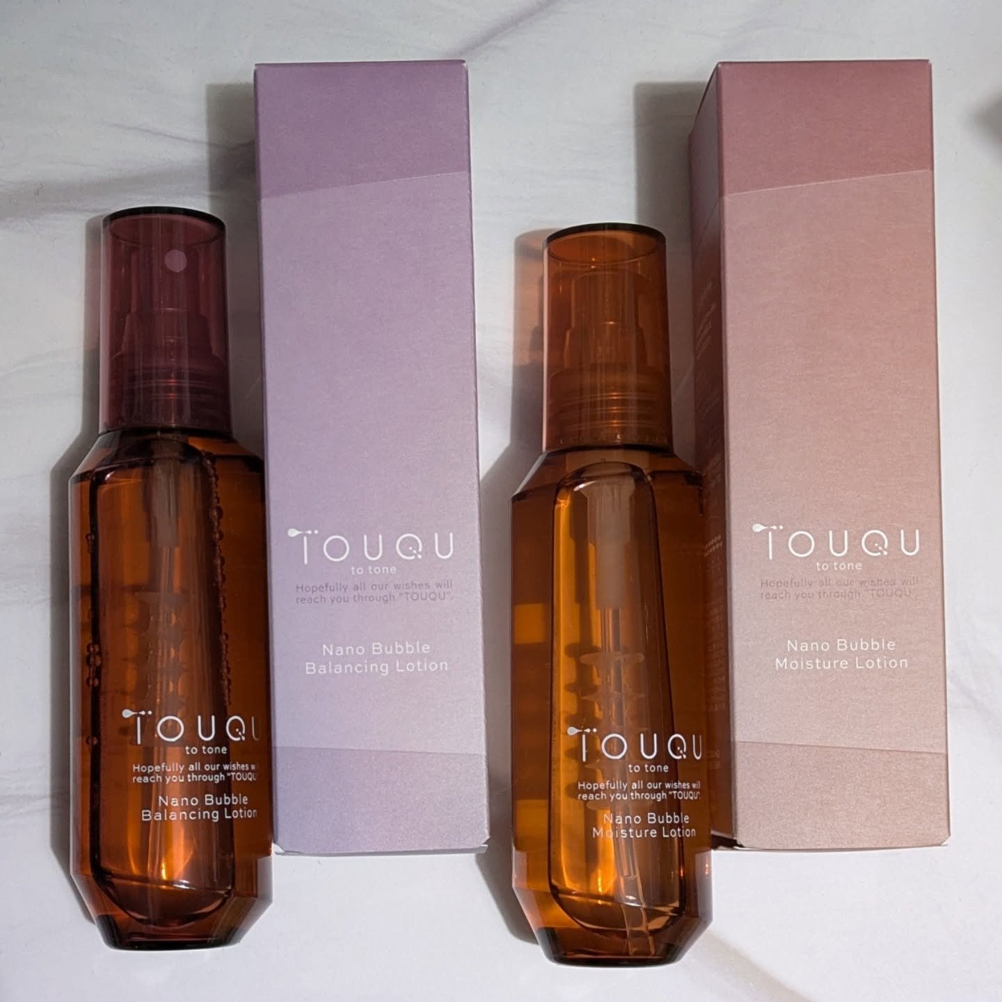 TOUQU to tone ナノバブル モイスチュアローション/TOUQU to tone/化粧水を使ったクチコミ（1枚目）