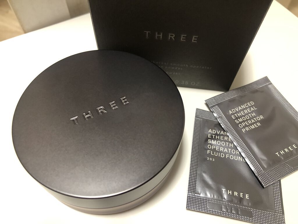 アドバンスドエシリアルスムースオペレーター ルースパウダー/THREE/ルースパウダーを使ったクチコミ（1枚目）