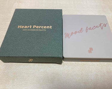 ドットオンムードアイパレット 01 ローズファセット/Heart Percent/アイシャドウパレットを使ったクチコミ（2枚目）