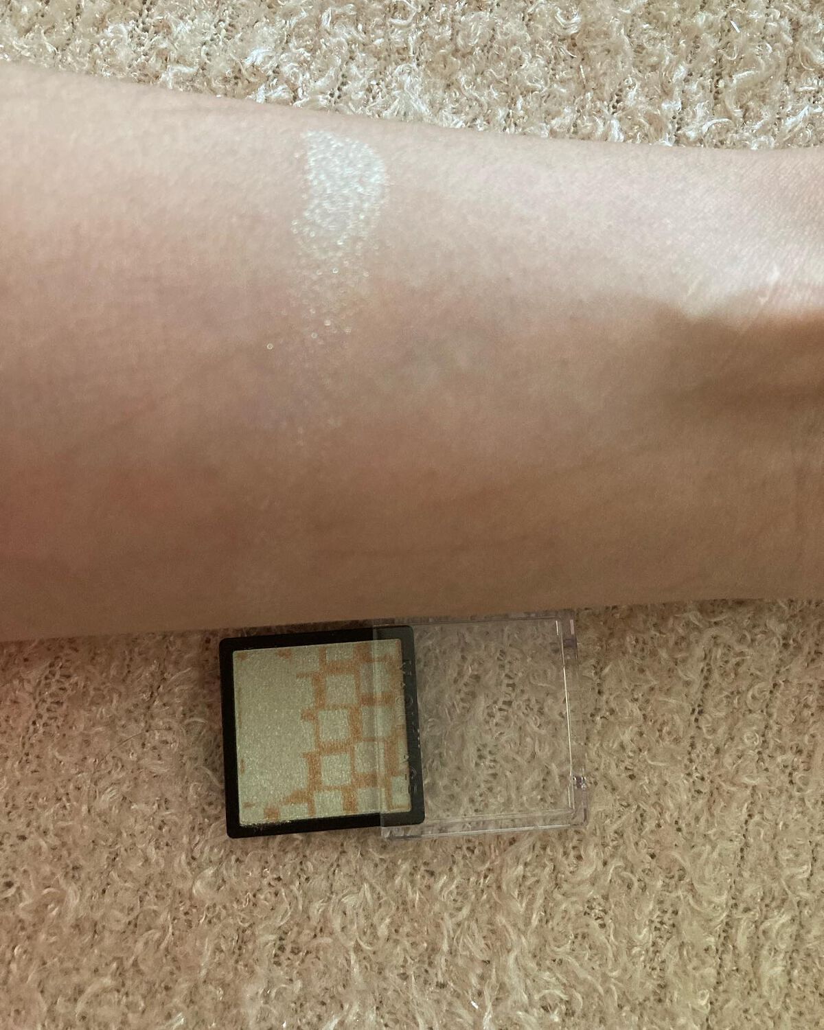 ドラマティックアイカラー (パウダー)/(クリーム) GR111 ミントショコラ (パール)/マキアージュ/アイシャドウパレットを使ったクチコミ（3枚目）