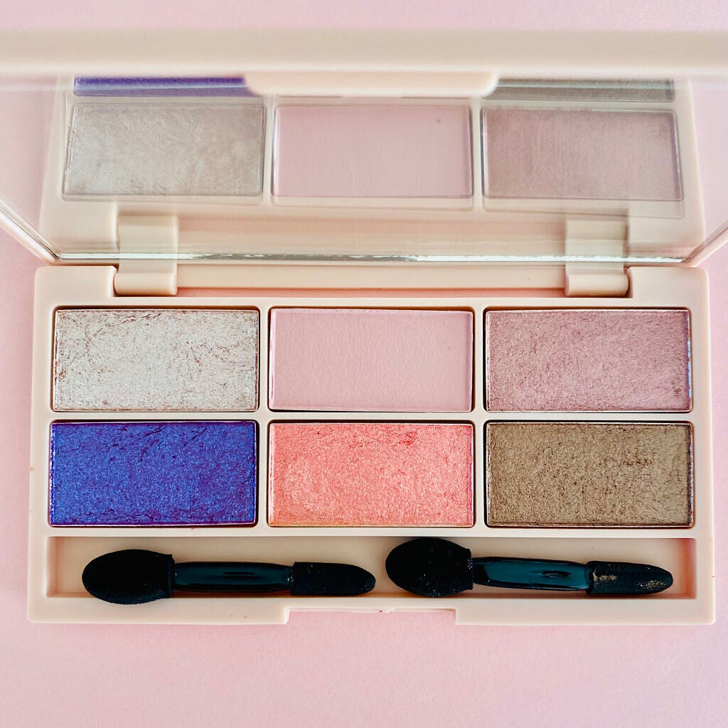 イロアソビ 6色アイパレット/iroasobi/アイシャドウパレットを使ったクチコミ(2枚目)