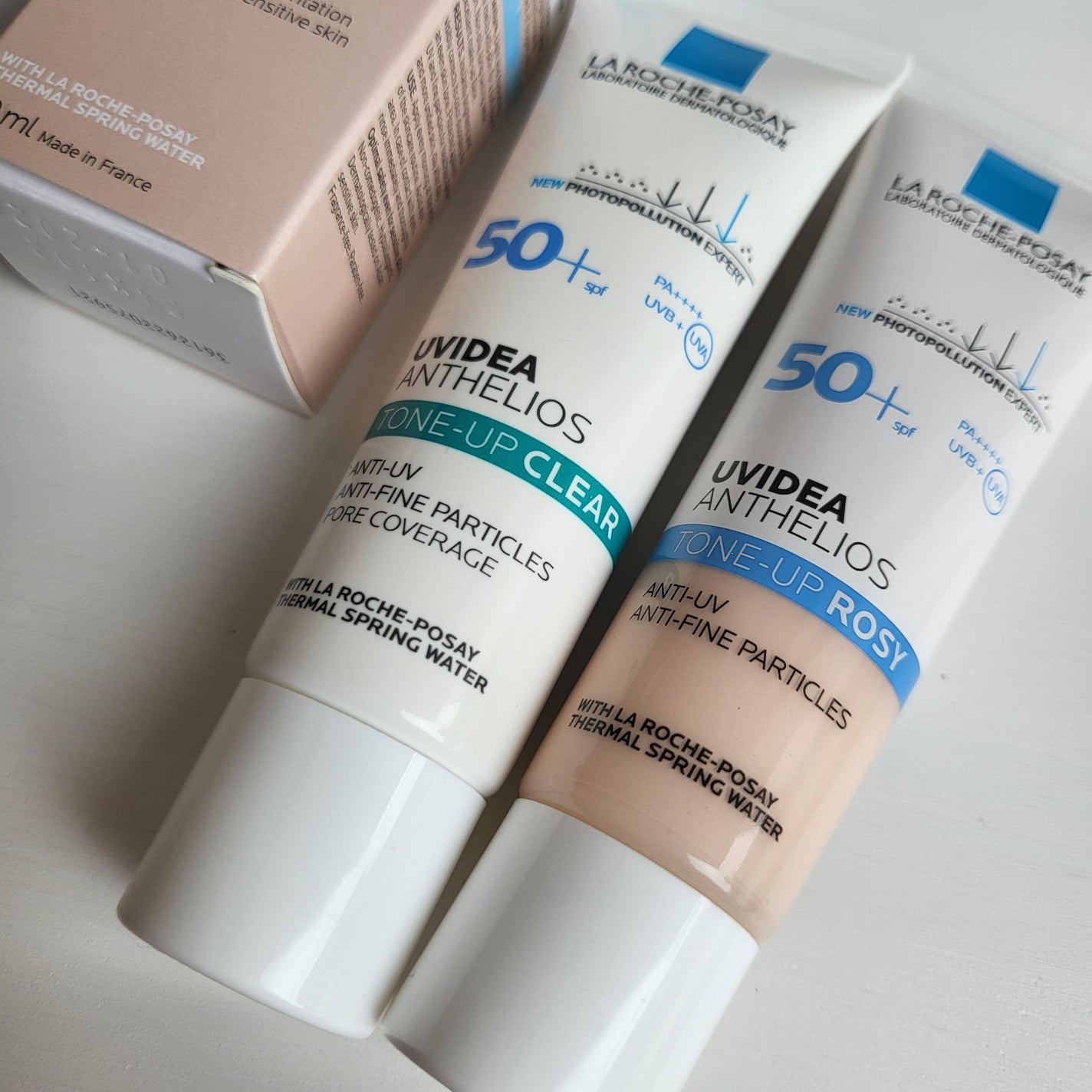 UVイデア XL プロテクショントーンアップ ローズ/ラ ロッシュ ポゼ/日焼け止めクリームを使ったクチコミ(7枚目)