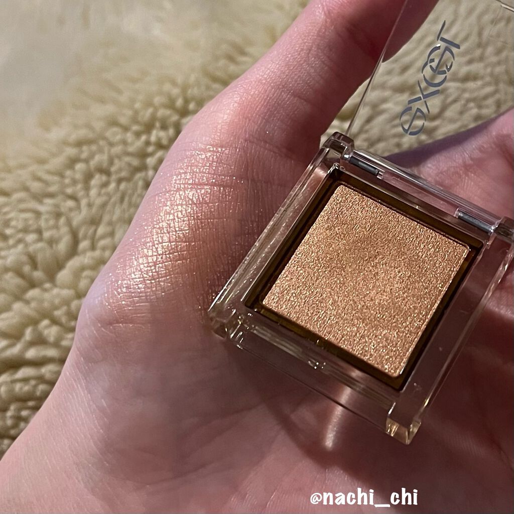 アイプランナー G03 バタースコッチ/excel/単色アイシャドウを使ったクチコミ（2枚目）