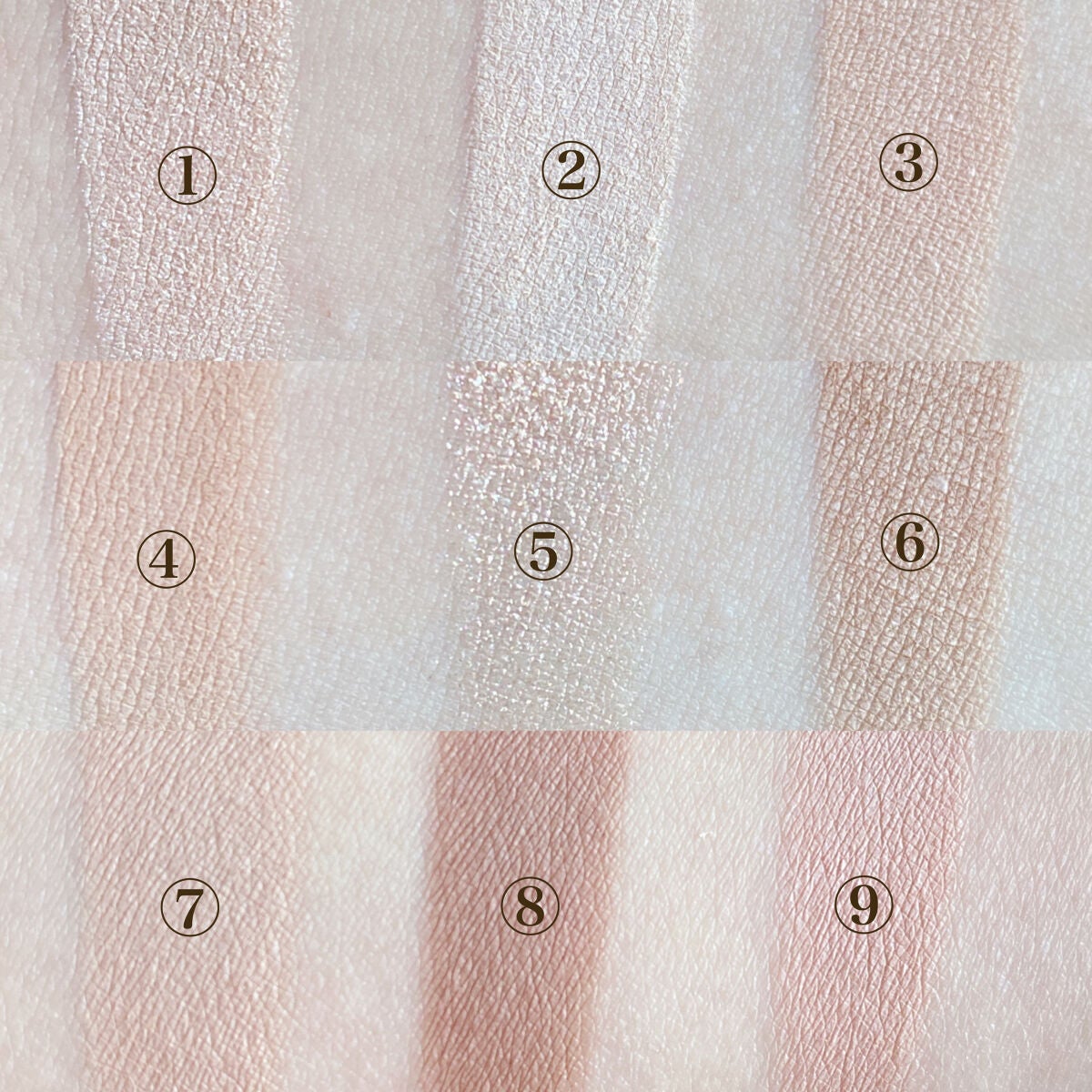 マイフェイブムードアイパレット 9カラー/HOLIKA HOLIKA/アイシャドウパレットを使ったクチコミ(3枚目)