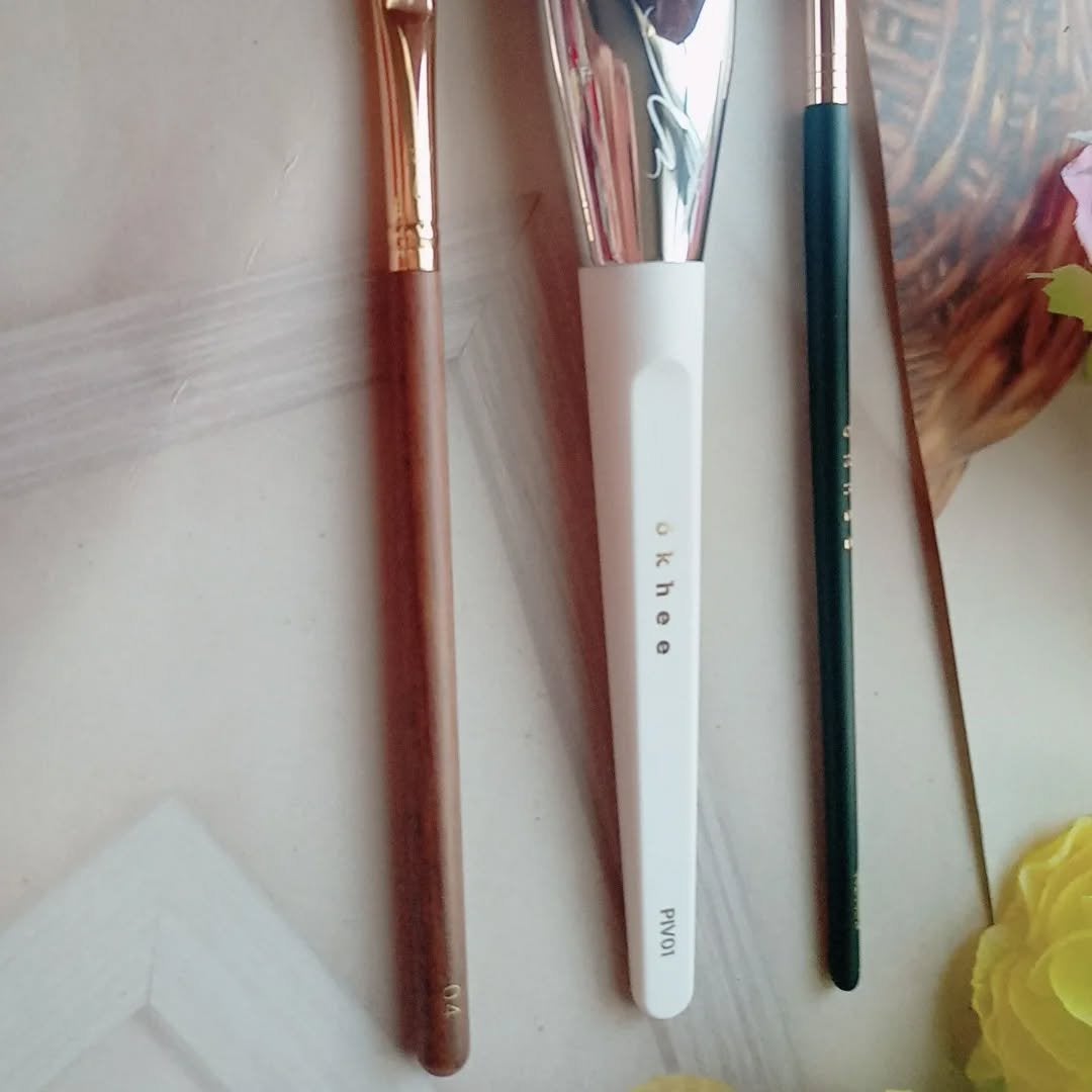 BY MAENG #4ベースアイシャドウブラシ(スクウェアタイプ)/SOOA DOR/メイクブラシを使ったクチコミ(9枚目)