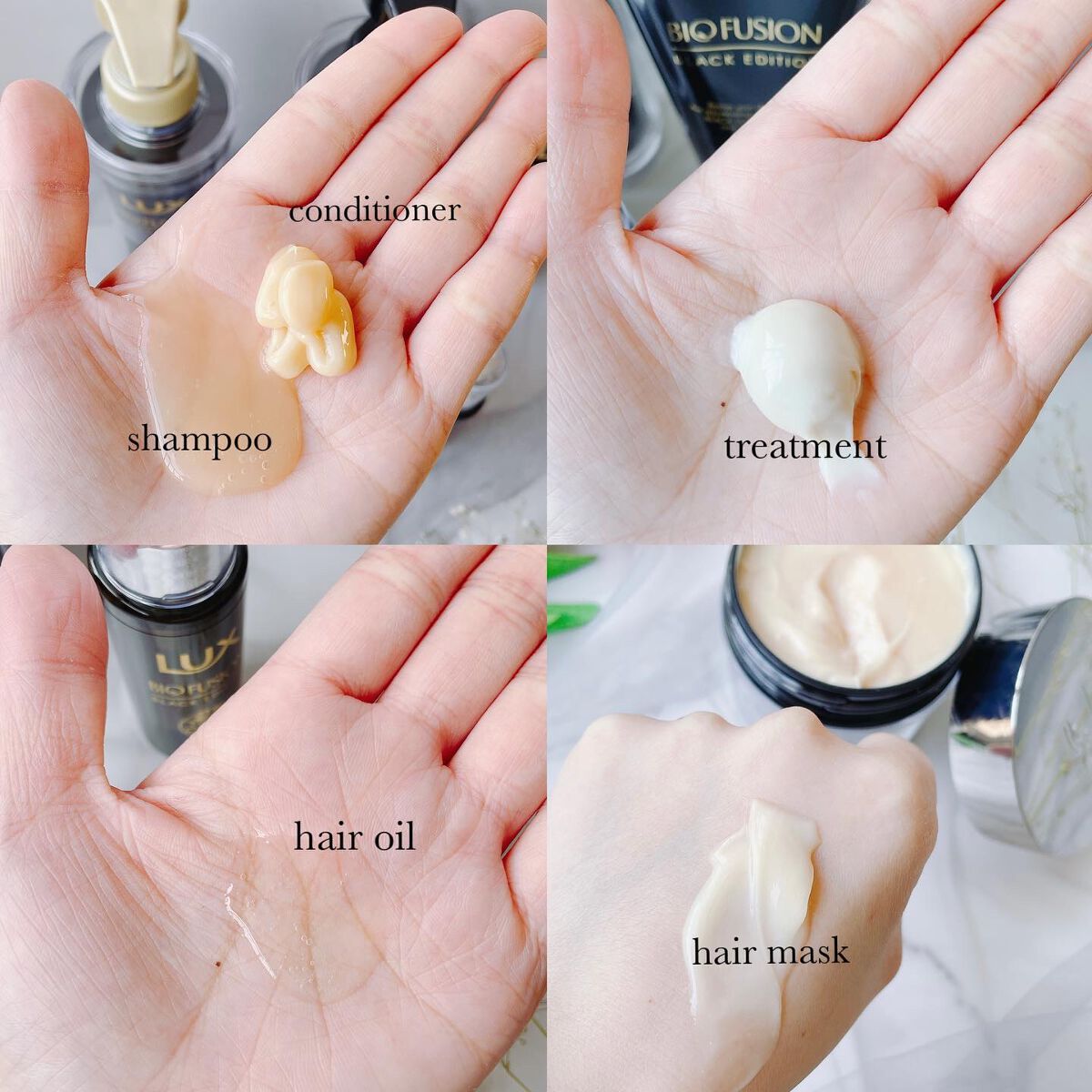 バイオフュージョン ブラックエディション/LUX/市販シャンプーを使ったクチコミ（3枚目）