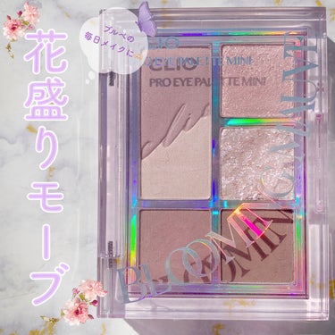 プロ アイパレット ミニ/CLIO/パウダーアイシャドウを使ったクチコミ（1枚目）