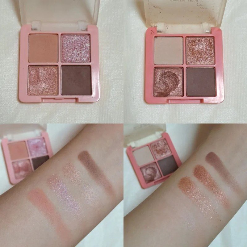 クリスタルハートロックシャドウ CH04 ジンジャーコフレ/BLACK ROUGE/アイシャドウパレットを使ったクチコミ（2枚目）