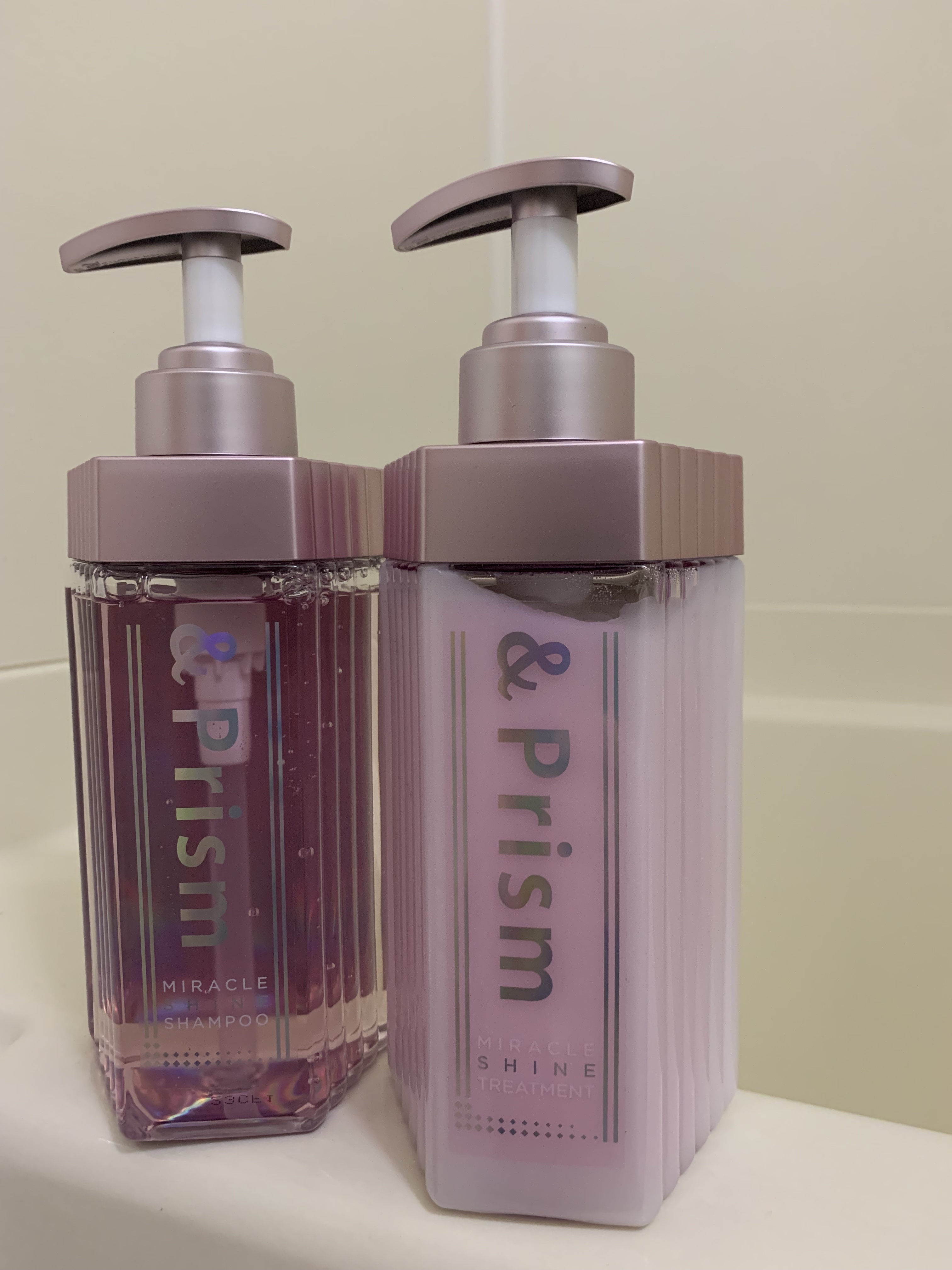 ミラクル シャイン シャンプー/ヘアトリートメント/&Prism/市販シャンプーを使ったクチコミ（1枚目）