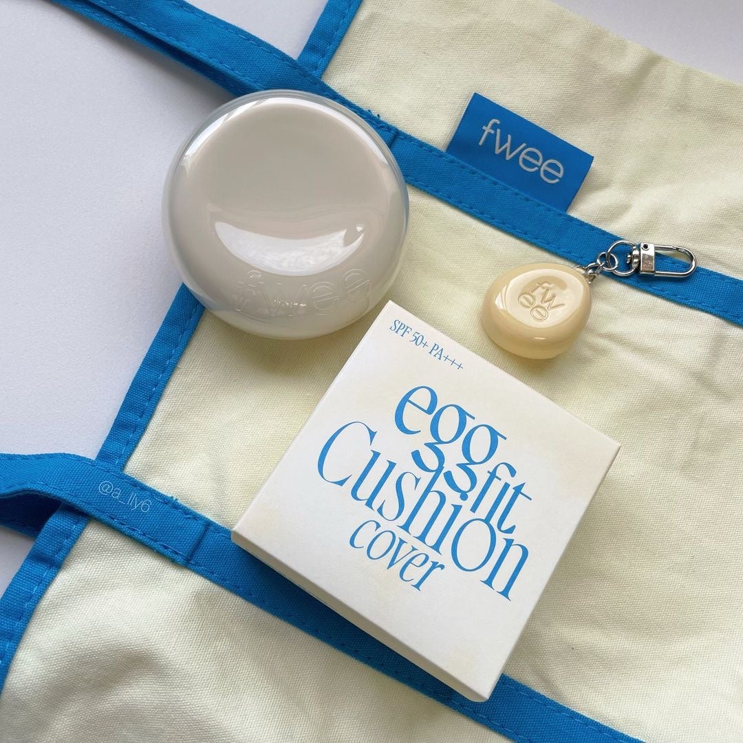 フィー クッションエッグフィットカバー/fwee/クッションファンデーションを使ったクチコミ(2枚目)