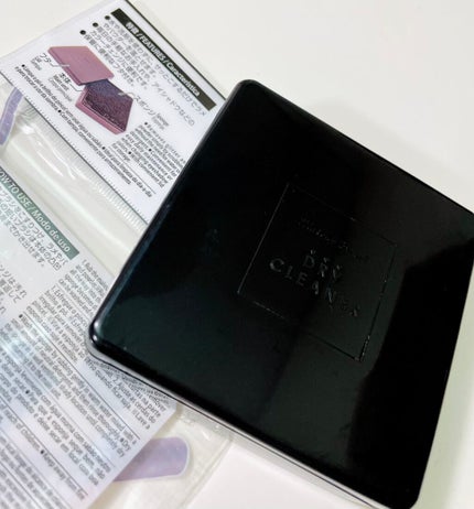 メイクブラシドライクリーナー/DAISO/メイクアップキットを使ったクチコミ(2枚目)