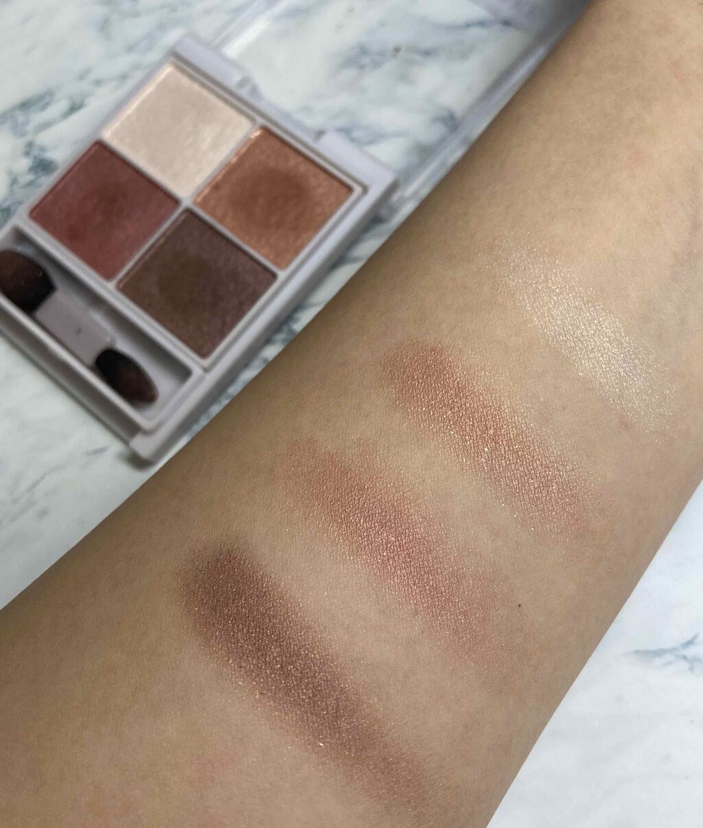 シルキースフレアイズ/キャンメイク/アイシャドウパレットを使ったクチコミ（3枚目）