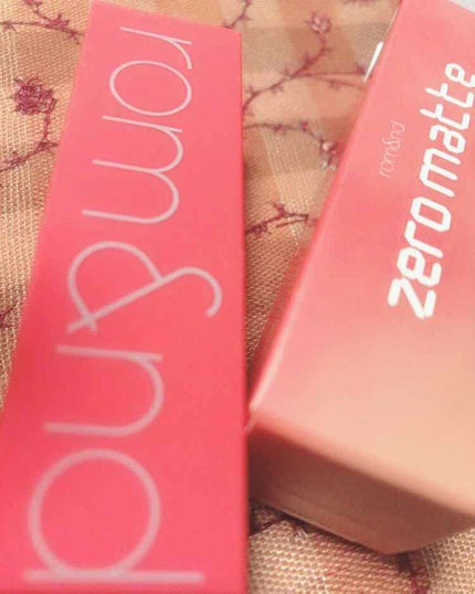 ゼログラムマットリップスティック SUNSET EDITION/rom&nd/口紅を使ったクチコミ(1枚目)