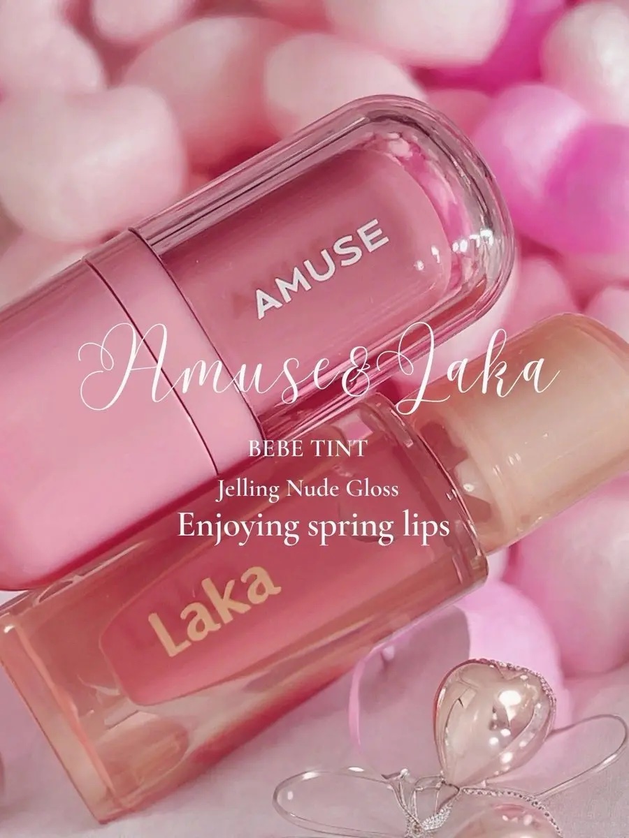 ジェリーイングヌードグロス/Laka/リップグロスを使ったクチコミ（1枚目）